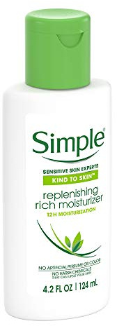 Simple Kind To Skin Replenishing Rich Moisturizer, 4.2oz, Pack of 2