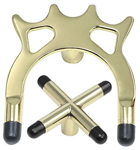 TRIXES Snooker Table Rests – Spider & Cross Cue Bridge Heads – Non-Slip Metal Cue Supports – Pool & Billiards Accessories Set – For Amateur & Professional Players