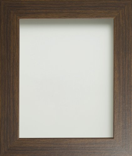 Frame Company Watson Brown A4 Photo Frame with Real Glass | Fits a A4 image, Frame size A4, Overall approx 14.7x11.2, Real Glass Front