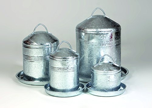 Horizont Küken- und Hühnertränke verzinkt, Fassungsvermögen 5 Liter