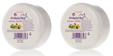 La Cour Herbes Crème à l'arnica Lot de 2 (2 x 100 ml = 200 m L)