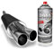 Paintsystems 3x400ml Auspufflack silber