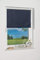 K-home Verdunklungsrollo, Polyester, Blau, 40 x 150 cm