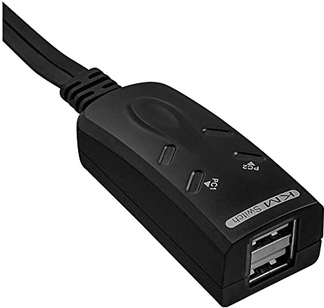 InLine® 60603I USB-växelkabel för tangentbord/mus för 2 st