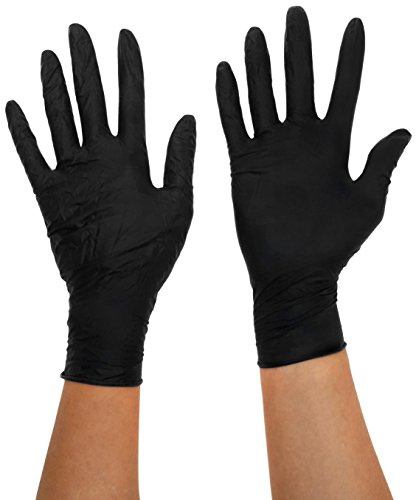 Bodyguard Women Gl897 Gloves, Black, S Pack of 100 UK