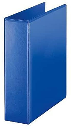 Esselte Classeur de présentation 4 anneaux en D 60 mm Bleu A4 (Import Royaume Uni)