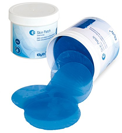 Elyth stänkskydd blåsplåster rund Ø 7,5 cm, 48 stycken – med kylande hydrogel