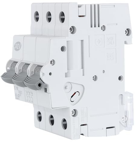 REV 0515298555 Leitungsschutzschalter , 3-polig, Höhe 68mm, 16A, bis 6kA, weiss
