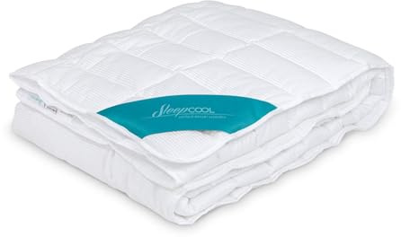SleepCOOL Matratzenauflage 90x200cm für optimale Schlaftemperatur COOL.Moments - Weniger Schwitzen, Weniger Frieren, Besser Schlafen