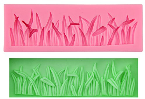 Clest F&H Grass Shape Silicone Fondant Mould Cake Mold Chocolate Baking Sugarcraft Decorating Tools