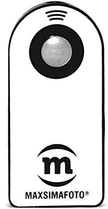 Maxsimafoto® - IR Remote control Shutter Release for Pentax Q7 Q10 K-S1 K-S2 K-30 K50 K500 K-01 K100D K110D K200D K10D K20D K7 K5 K-m Kx Kr K-7 Km K-x K-r , *istDS2, *istDS, *istDL2, *istDL, *istD, also Optio S6 S60, Optio S5z S5n S5i, Optio S4i S4, Optio SV SVi, Optio 550 555, Optio 750z, Optio 330 430[rs], MZ-6, Optio A40, A36, A30, S12, S10, T30, RZ18.