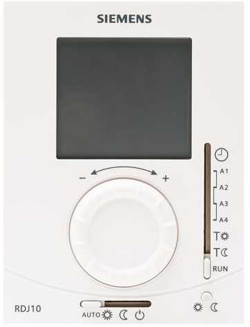 SIEMENS - Thermostat d'Ambiance Électronique RDJ100 - Programmation 24h