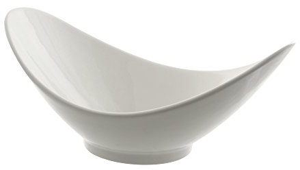 Ten Strawberry Street Whittier White 38.1cm Fruit Bowl