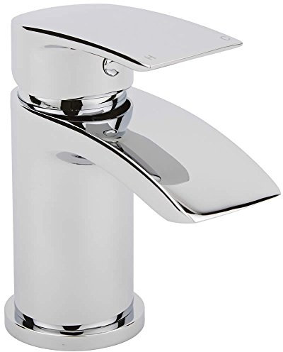 Milano Razor Modern Mono Bathroom Basin Mixer Tap - Chrome