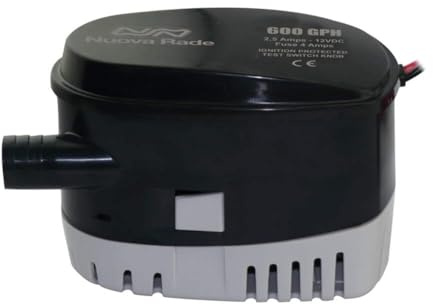 Selection Pompe Automatique 600 GPH, 12V, ø Tuyau 19mm