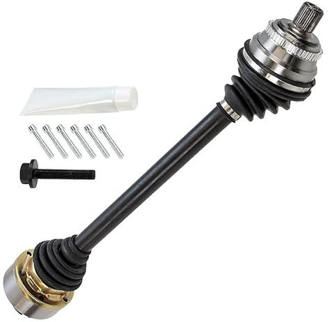 ATEC Germany 1x Antriebswelle vorne rechts Gelenkwelle, 6x Befestigungsschraube Achswelle, 1x Befestigungsschraube Radnabe Kompatibel mit A udi 80 B3, 80 B4, 90 B3, CABRIOLET B3 (8G7), COUPE B3,