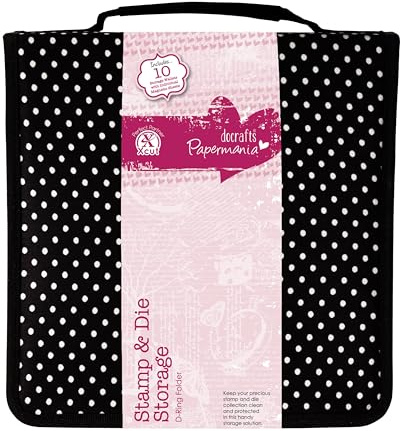 Docrafts Papermania - Aufbewahrungstasche für Stempel und Stanzschablonen