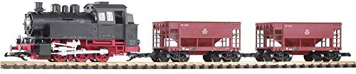 Piko 37100 - G Start-Set BR 80 mit Schüttgutwagen