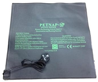 petnap Tappeto elettrico riscaldante per Orticoltura favorisce la germinazione 50 x 50 cm
