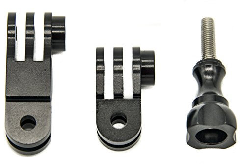 PROtastic Aluminium CNC Metal 3 Way Pivot Arm for GoPro Hero, SJCAM, Yi Cameras RUST PROOF