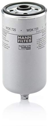 MANN-FILTER WDK 725 Filtro de combustible - para Camiones + Autobuses