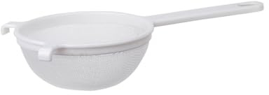 HIC Kitchen Double-Ear Fine Mesh Strainer, BPA-Free, 5.5-Inch, For Sifting Baking Ingredients, Straining, And Draining Soups, Sauces, And Stocks
