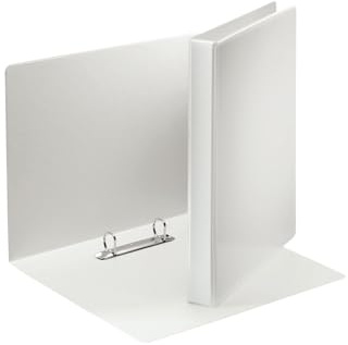 Leitz 49739 Classeur 2 anneaux avec pochettes Format A4 Dos 40 mm Plastique Blanc (Import Allemagne)