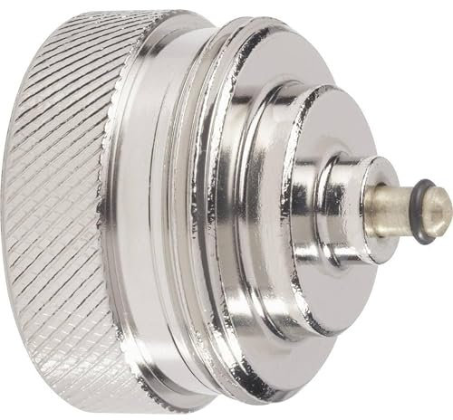Eurotronic 700107 Markaryd Metal Adaptor for Radiator Thermostats (Radiator Valve Adapter, Long Life, Accessories for Radiator Thermostat, Connection: M 28 x 1.5 mm)