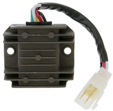 2EXTREME Regler/Gleichrichter kompatibel mit Kymco Like 50 2T/4T, Like 125 | Spannungsregler/Gleichrichter 12V, Code KN25AA, Referenz 31600-LCD3-C00; kompatibel mit Kymco Dink, Yager, People, Xcitin