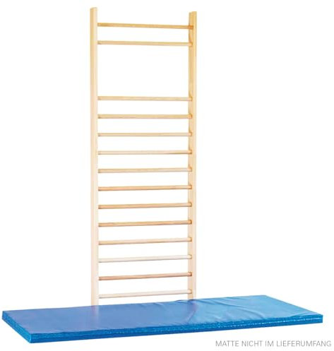 Sprossenwand nach DIN Kletterwand Turnwand Klettergerüst Fitness, 80-230 cm