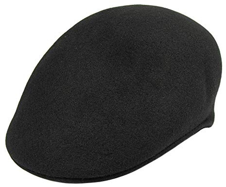 Jaxon & James Wool Ascot Cap - Black