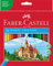Faber-Castell S-20124 - Buntstifte CASTLE Hexagonal, 24er Kartonetui, Mehrfarbig