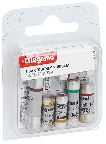 Fusible à voyant assortis x6 s/c 92940