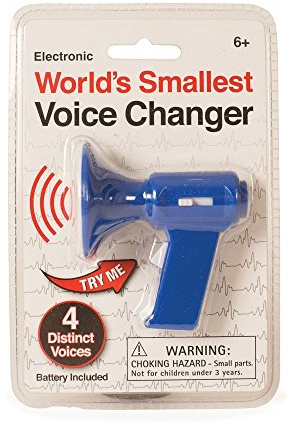 Impress Your Friends With this Fun Toy - Worlds Smallest Voice Changer - Unusual Novelty / Present for Him, Gents, Men Birthday or Christmas