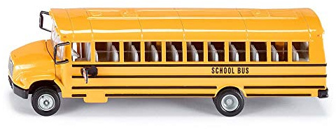 siku 3731, Scuolabus americano, 1:55, Metallo/Plastica, Giallo, Porte apribili