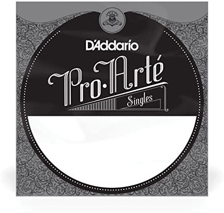 D'Addario J4601 Pro Arte Einzelsaite Classic Nylon, 0,072 cm (0,029 Zoll), E-1st