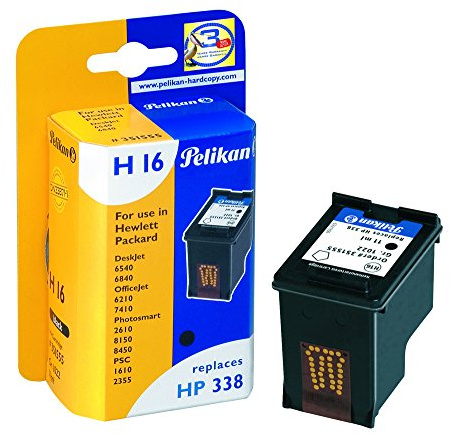 Pelikan H16 Druckerpatrone ersetzt Hewlett Packard HP338 C8765A, 11 ml, schwarz
