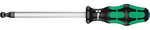 Wera 05022930001 Destornillador Hexagonal con Bola, 3/8, 150 mm