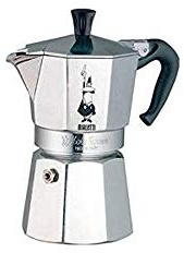 Bialetti Moka Express, 6 cup, Aluminio - Cafetera italiana