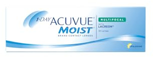 ACUVUE MOIST 1-DAY Multifocal Tageskontaktlinsen spenden Feuchtigkeit – Tageskontaktlinsen mit -6.75 dpt und BC 8.4 – UV Schutz & Komfortables Tragegefühl – 30 Linsen