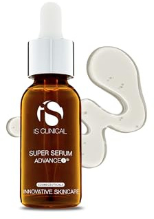 iS CLINICAL Super Serum Advance+, Anti-Aging Vitamin C Face Serum, reduces scaring and fine stretch marks, 0.5 Fl Oz