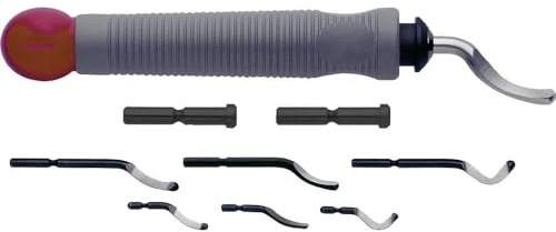 Profigrat by Exact 60003 Entgraterset Universalhandgriff mit 7 Klingen (2,6 /3,2 /6,0mm) verschiedene Formen inklusive Adapter
