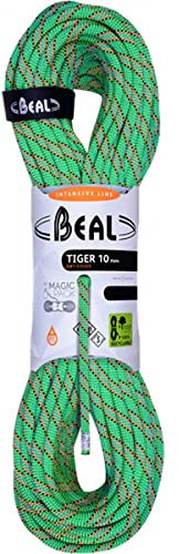 Beal Tiger 10mm Unicore Kletterseil Dry Cover grün, Länge:50m