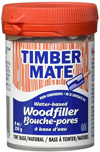 Timbermate Wood Filler, Water Based, 8oz, Natural
