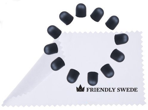 The Friendly Swede - Pointes de rechange pour stylet pour écran tactile Stylet à pointe plus fine (12 pointes)