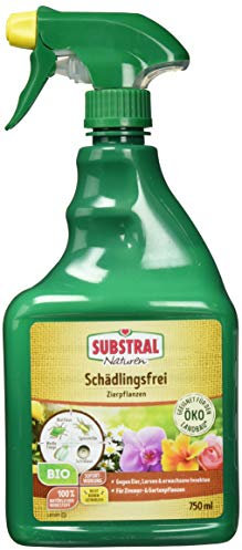 Substral Naturen Schädlingsfrei Zierpflanzen, natürliches Mittel gegen Schädlinge an Pflanzen, 750 ml Sprühflasche