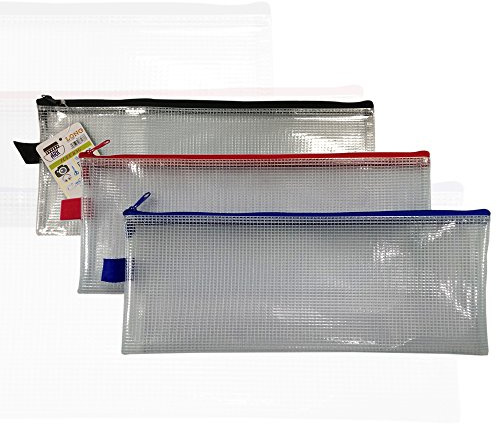 Ark Tuff Bag 33 cm x 13 cm skolpennfodral vattentät förvaring starkt pennfodral dragkedja plånbok Enkel