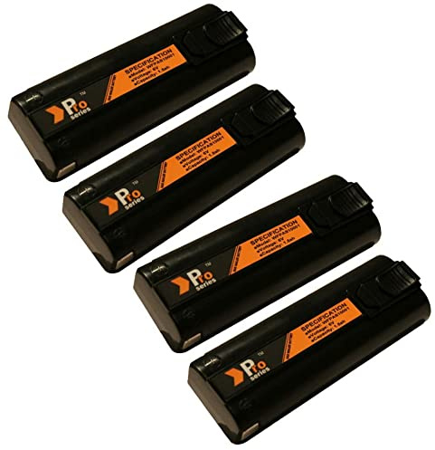 4 x Replacement Batteries 6V 1.5ah (Pro Series) for Paslode Nailers