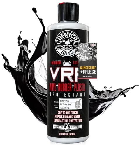 Chemical Guys VRP Vinyl, Rubber, and Plastic Dressing - Tire Dressing, Non-Greasy, Dry-to-the-Touch Shine for Tires, Trim, and More, Safe for Cars, Trucks, SUVs, RVs & More - 16 oz