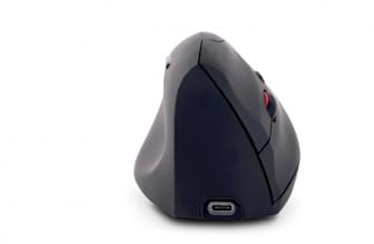 Urban Factory EML20UF datormöss RF Wireless Laser 1600 DPI vänster hand – mus (vänster sida, laser, RF trådlös, 1600 DPI, svart, grå)